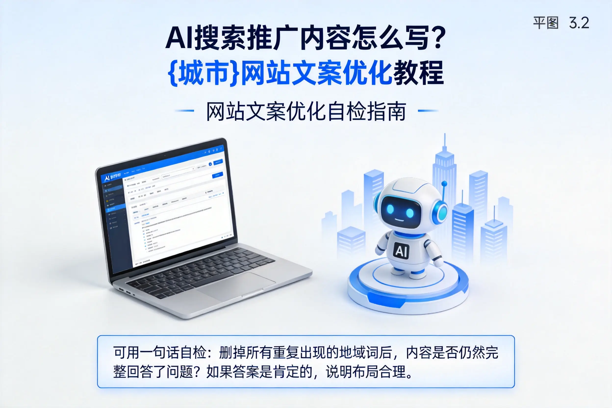 AI搜索推广内容怎么写?吐鲁番网站文案优化教程