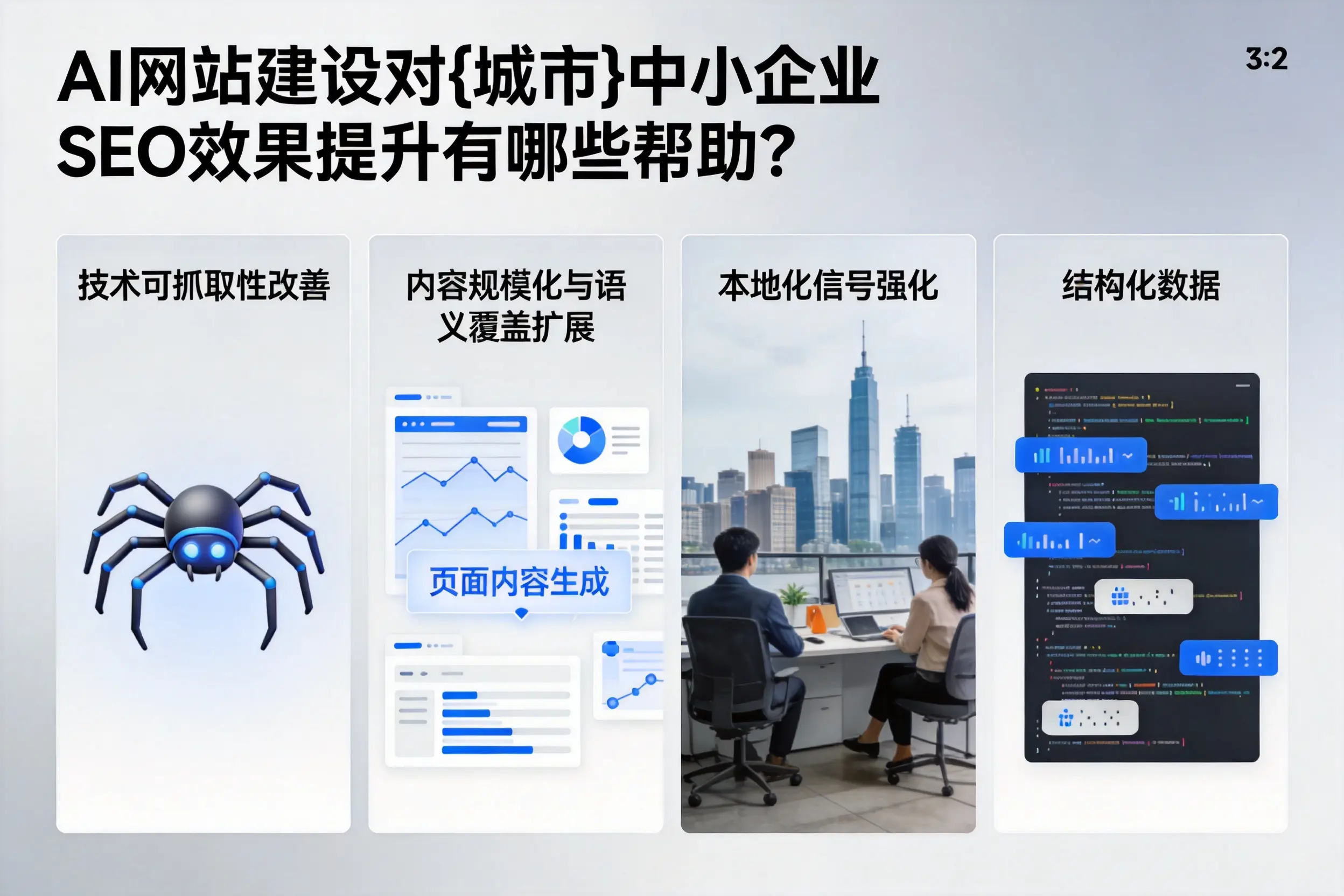 AI网站建设对吐鲁番中小企业SEO效果提升有哪些帮助?