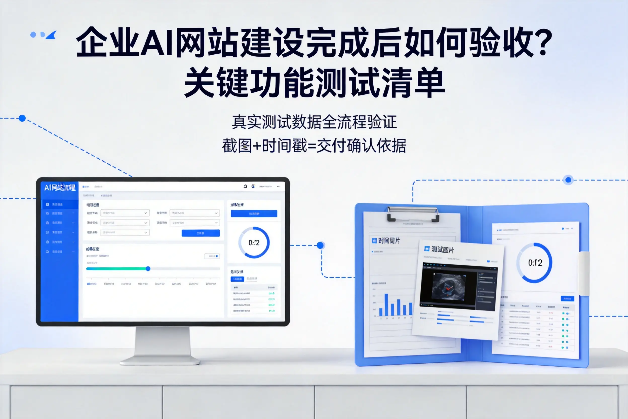 吐鲁番企业AI网站建设完成后如何验收?关键功能测试清单