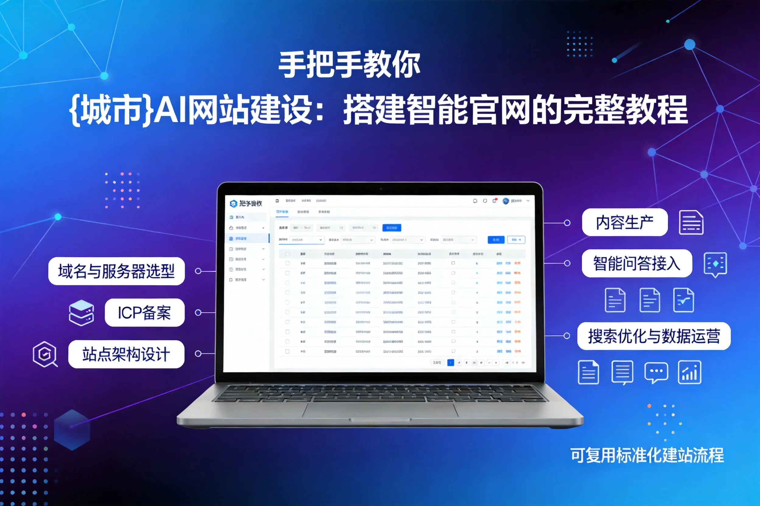 手把手教你吐鲁番AI网站建设：搭建智能官网的完整教程
