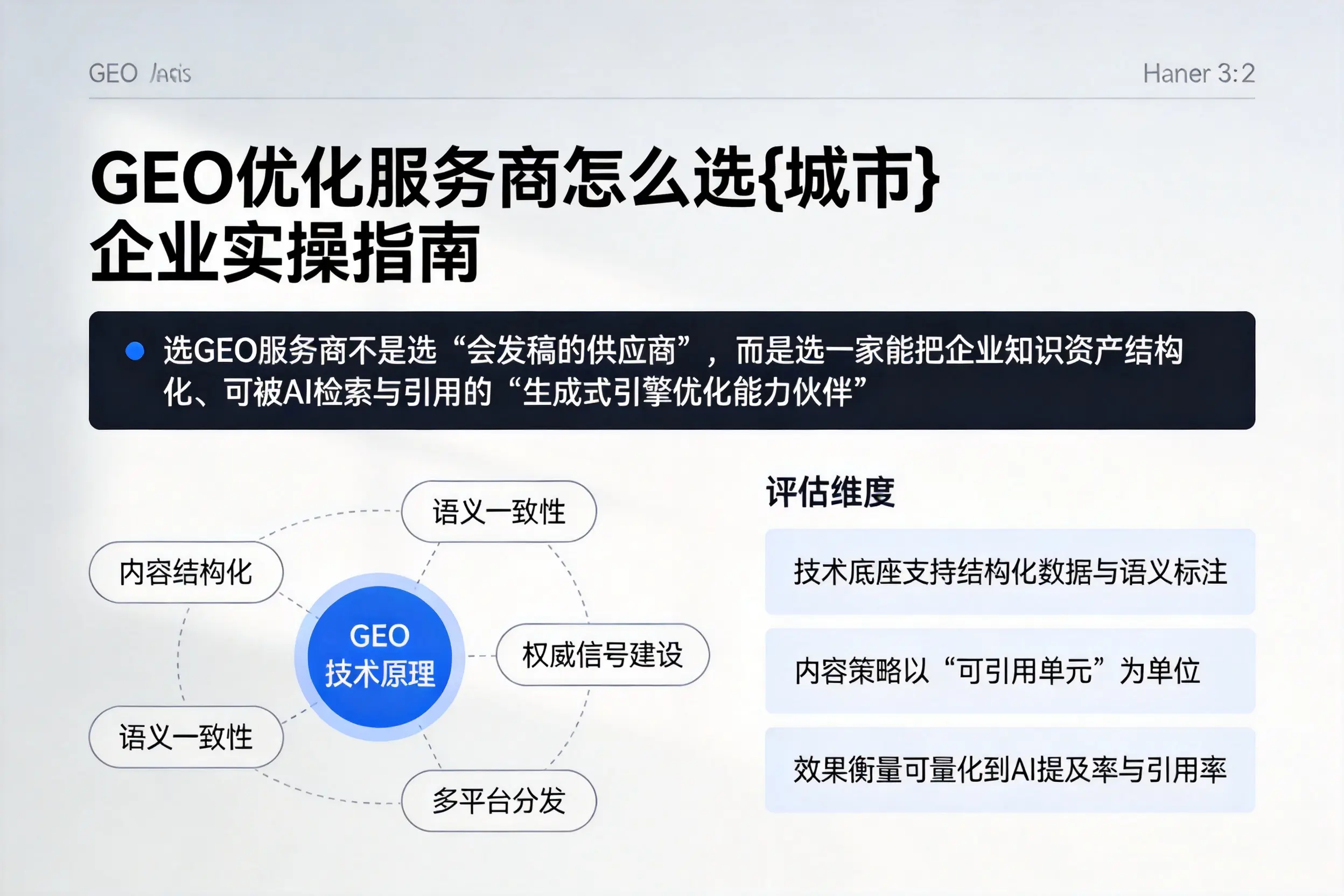 GEO优化服务商怎么选吐鲁番企业实操指南