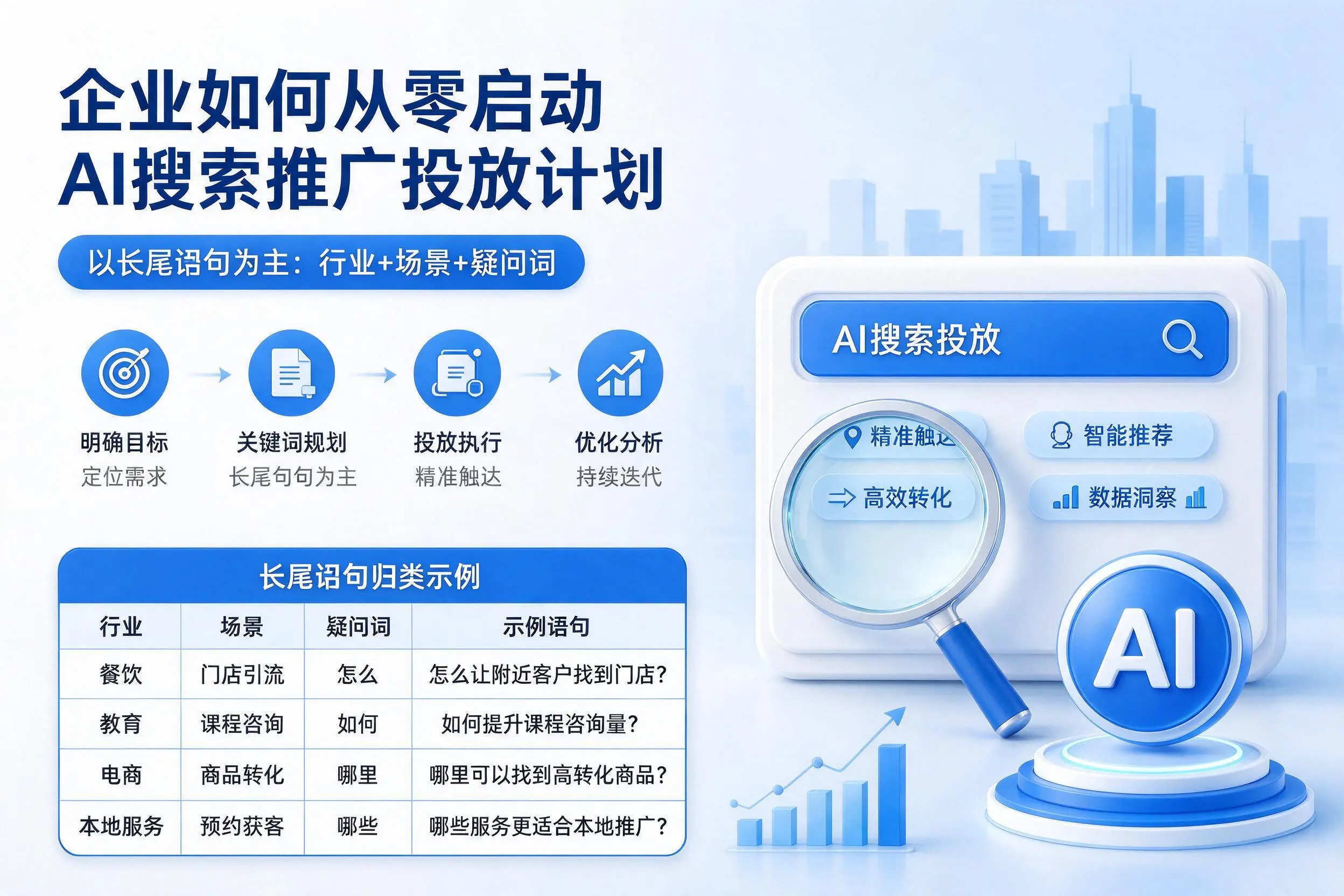 吐鲁番企业如何从零启动AI搜索推广投放计划